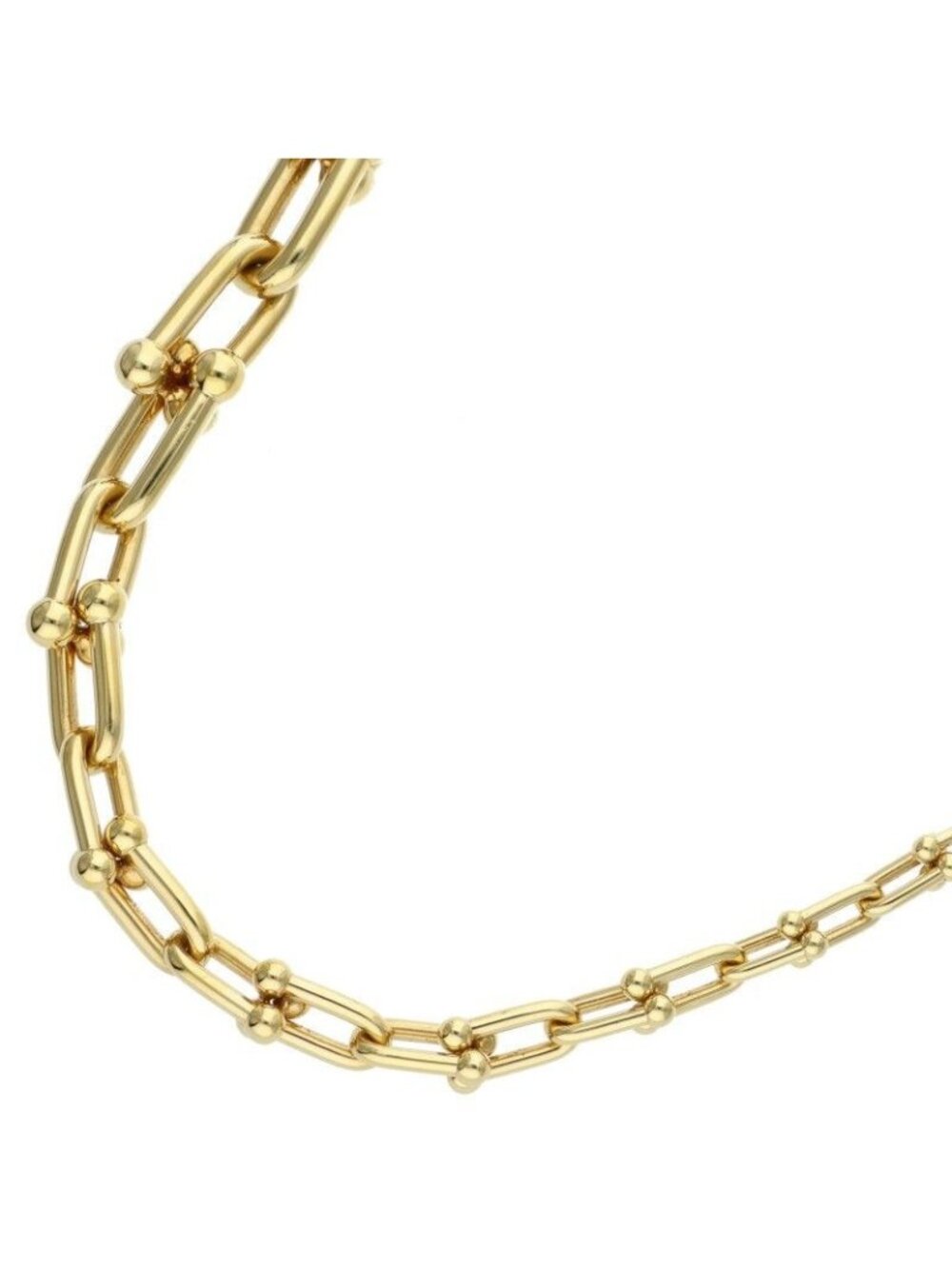 Tiffany & Co HardWear Graduated Yellow Gold Necklace